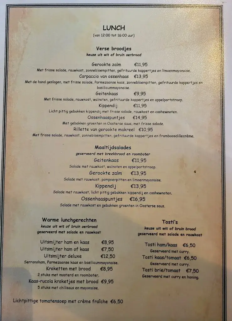Menu_Restaurant Markt 11_Nunspeet_image_1