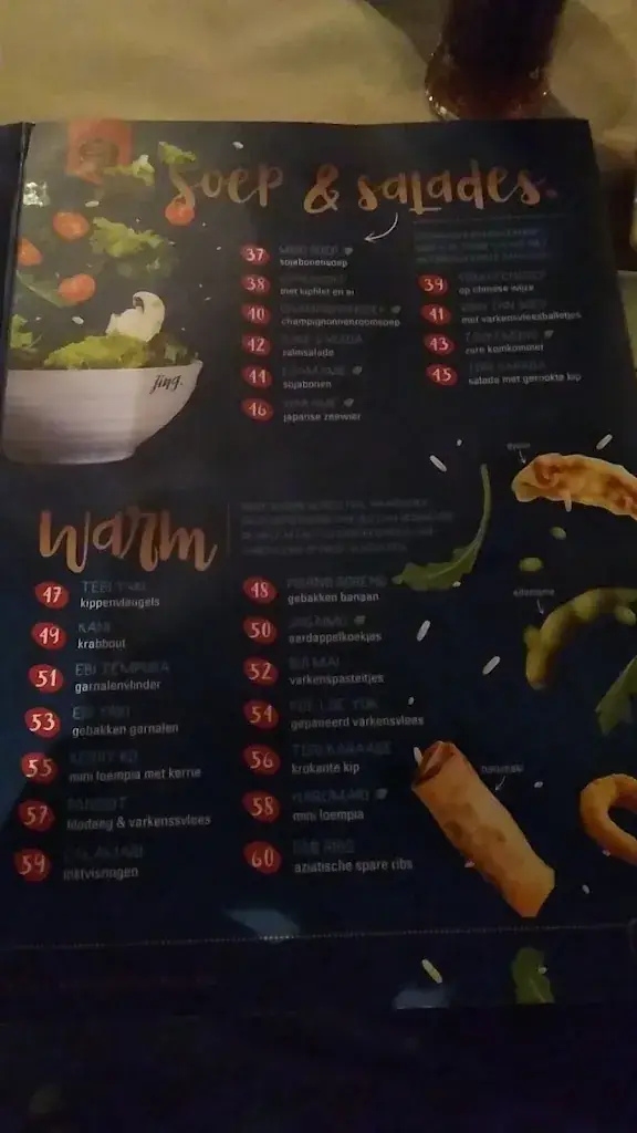 Menu_Jing Restaurant_Nunspeet_immagine_2