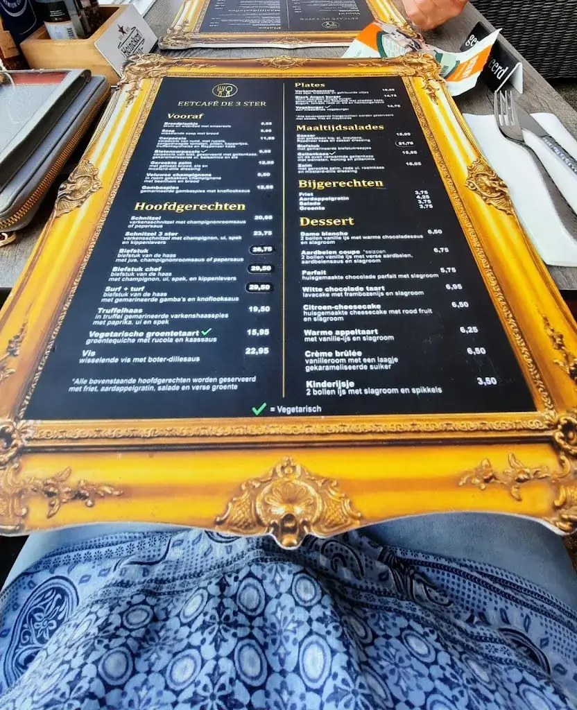 Menu_The Three Star Gastropub_Otterlo_image_1