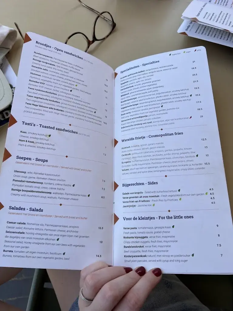 Menü_Restaurant De Hoge Veluwe_Otterlo_Bild_1