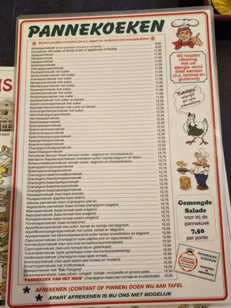 Menu_Pancake house Strijland_Rheden_image_4