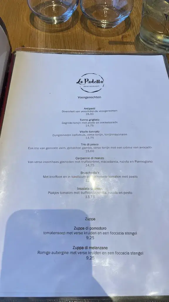 Menu_Restaurant La Padella_Velp_image_2