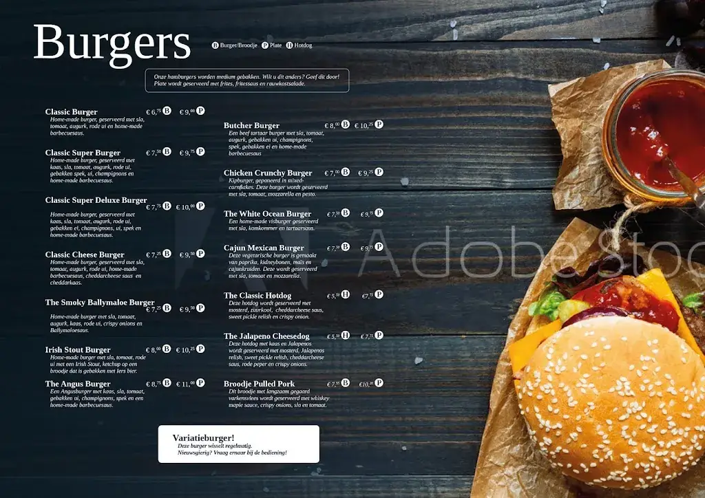 Menu_Restaurant & Midgetgolf Terra nova_Putten_image_1
