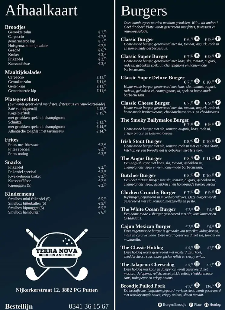 Menu_Restaurant & Midgetgolf Terra nova_Putten_image_2