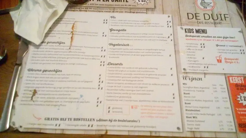 Menu_Café- Restaurant De Duif_Ruurlo_imagen_4