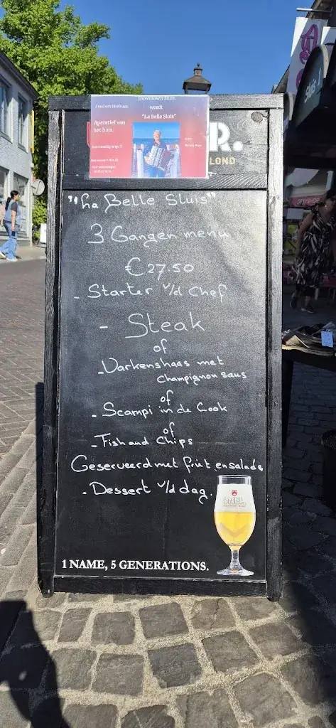 Menu_Restaurant La Belle Sluis_Sluis_image_1