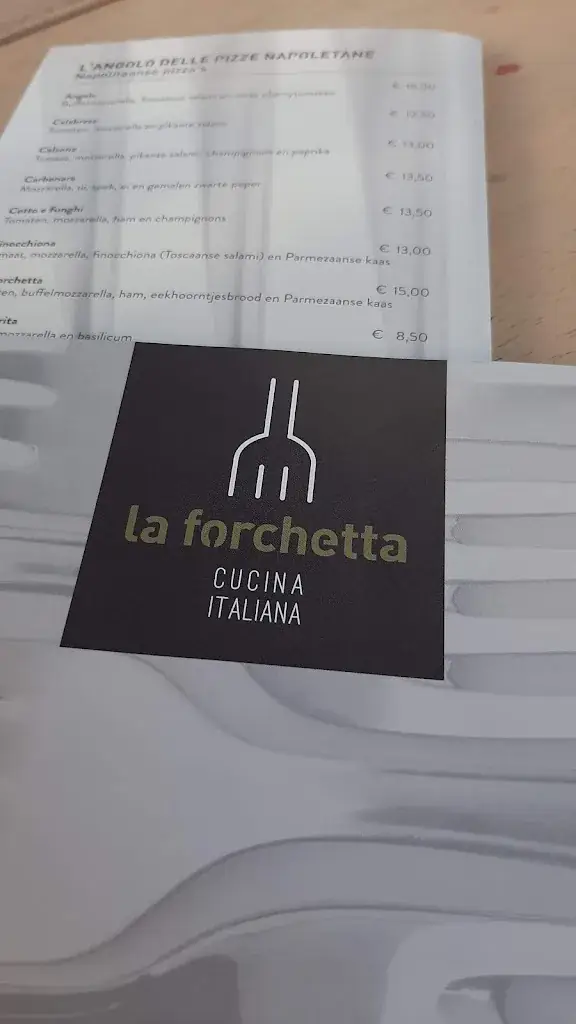 Menu_La Forchetta_Oosterhout_image_1