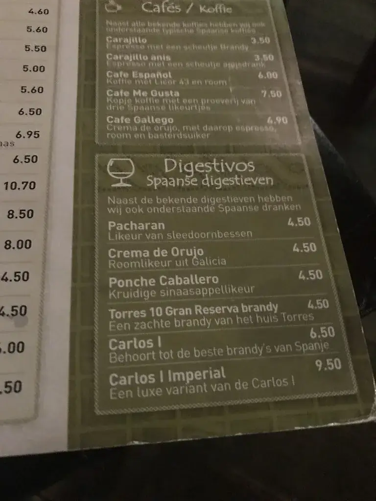 Menu_Tapas Me Gusta_Oosterhout_image_1