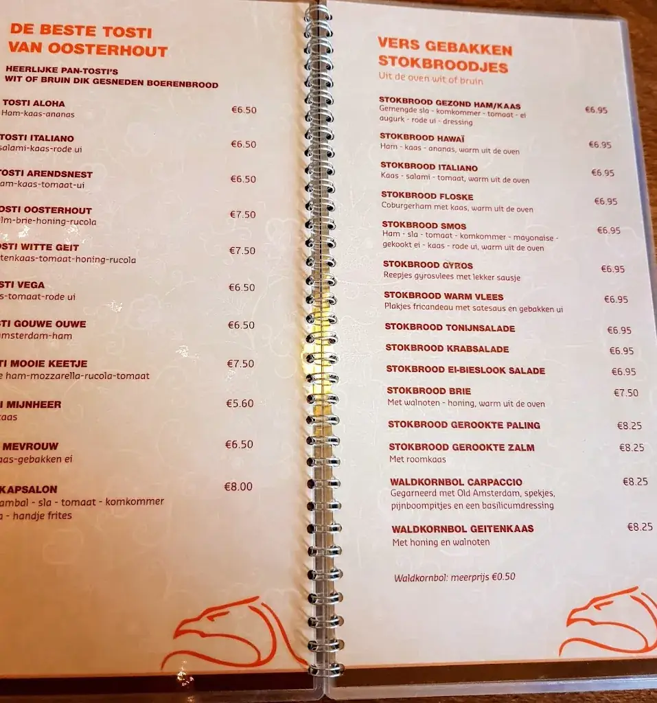 Menu_Brasserie 't Arendsnest_Oosterhout_image_2
