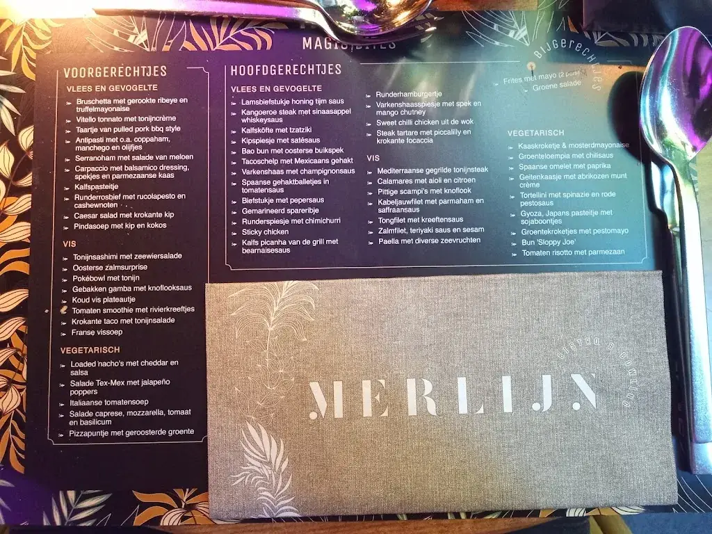 Menu_Bowling & Bistro Merlijn_Oosterhout_image_3