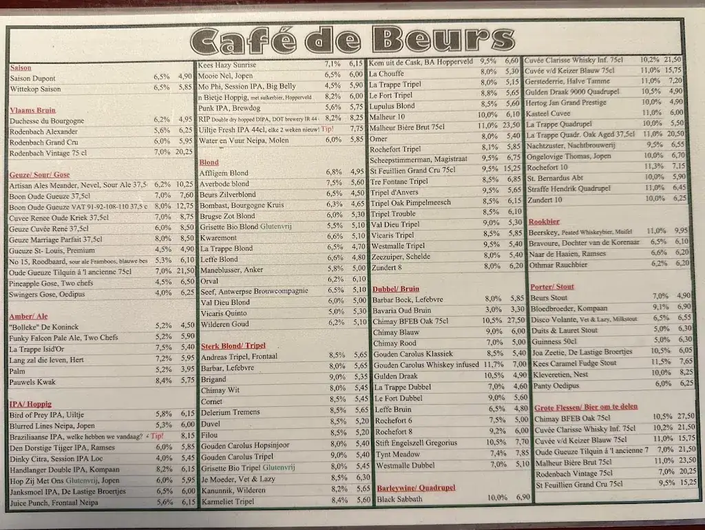 Menu_Café de Beurs_Oosterhout_image_2