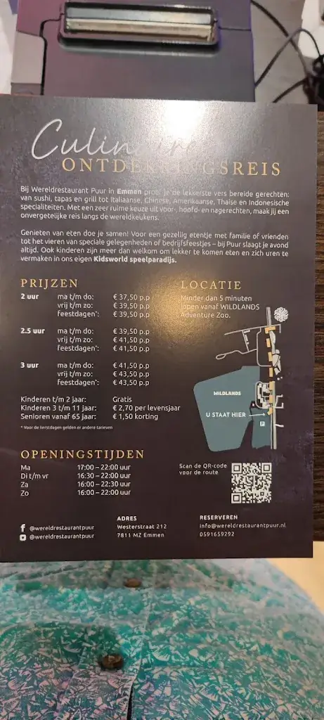Menu_Wereldrestaurant Puur_Emmen_imagen_4