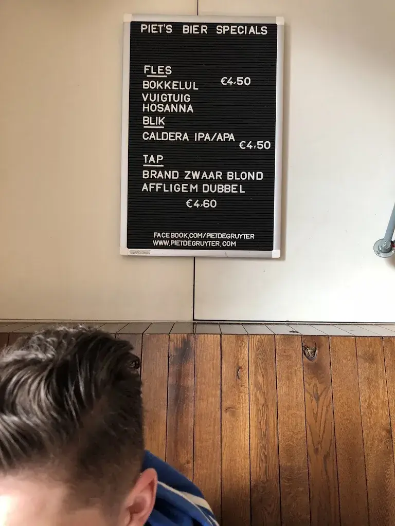 Menu_Café Restaurant Piet de Gruyter_Amsterdam_image_4