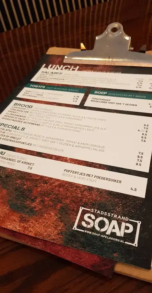 Menu_Soap Apeldoorn_Apeldoorn_immagine_4