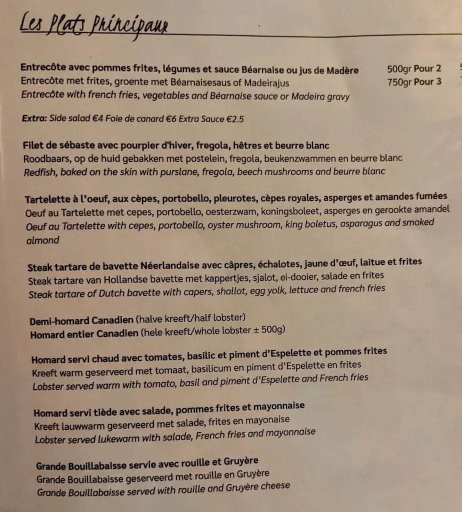 Menu_Bistrot Neuf_Amsterdam_image_1