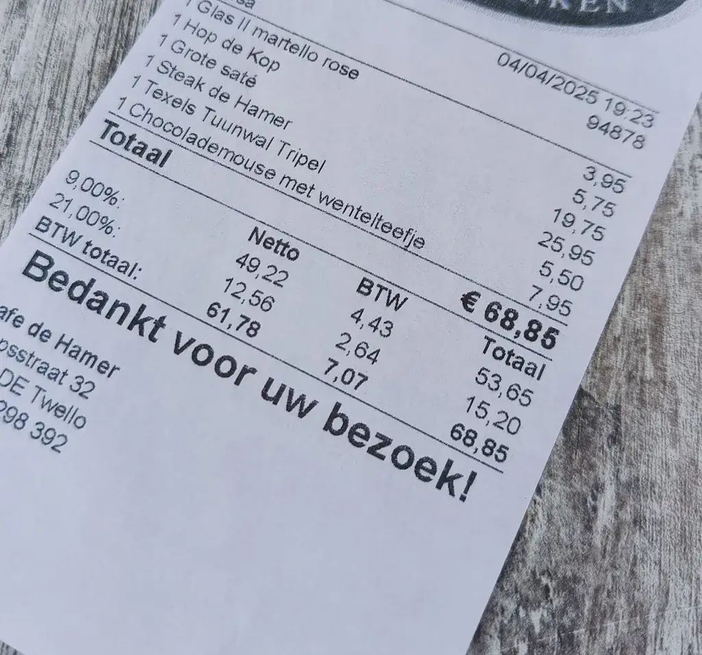 onsiri netisak_Café De Hamer_Twello_review