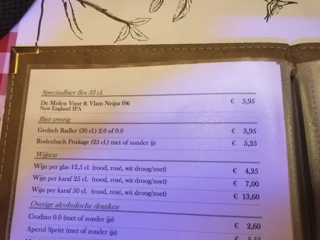 Menu_'t Pannekoekhuis Westendorp_Westendorp_image_1