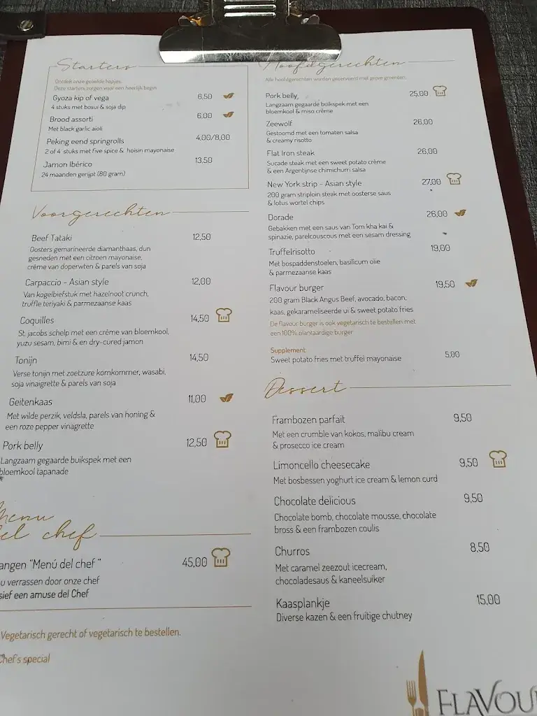 Menu_Flavour Kitchen & Lounge_Wijchen_image_2