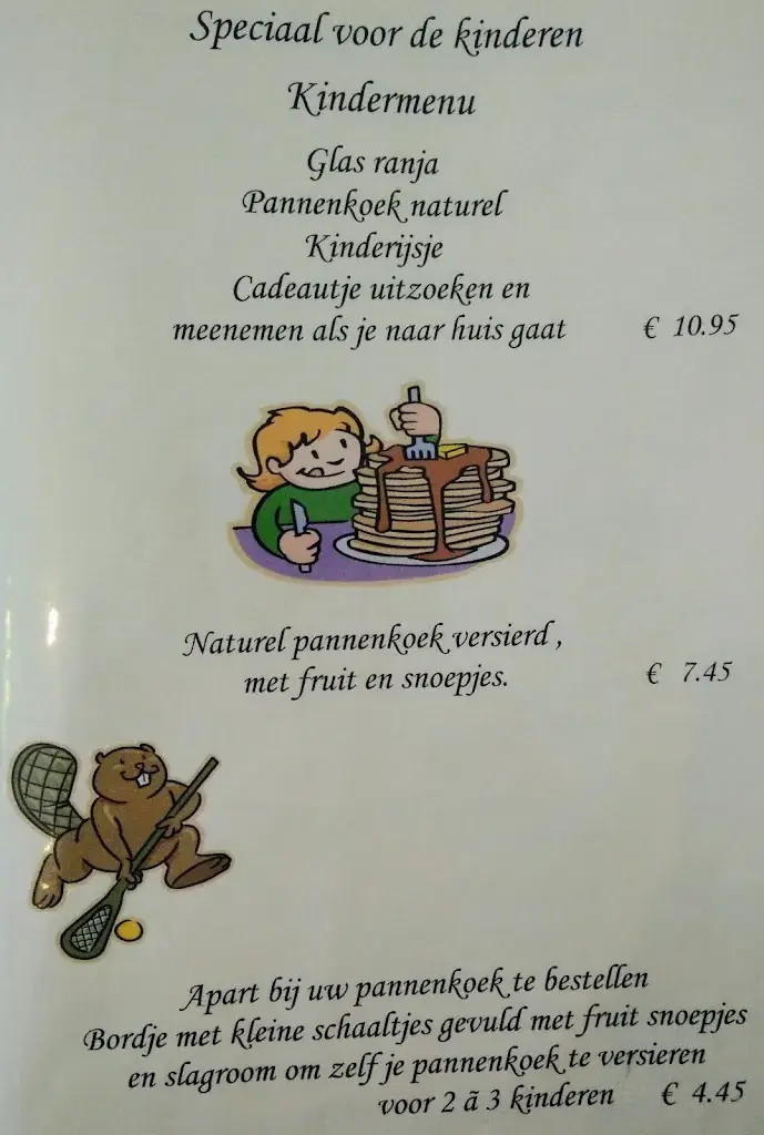 Menü_Pannenkoekhuis `t Mussennest_Wapenveld_Bild_2