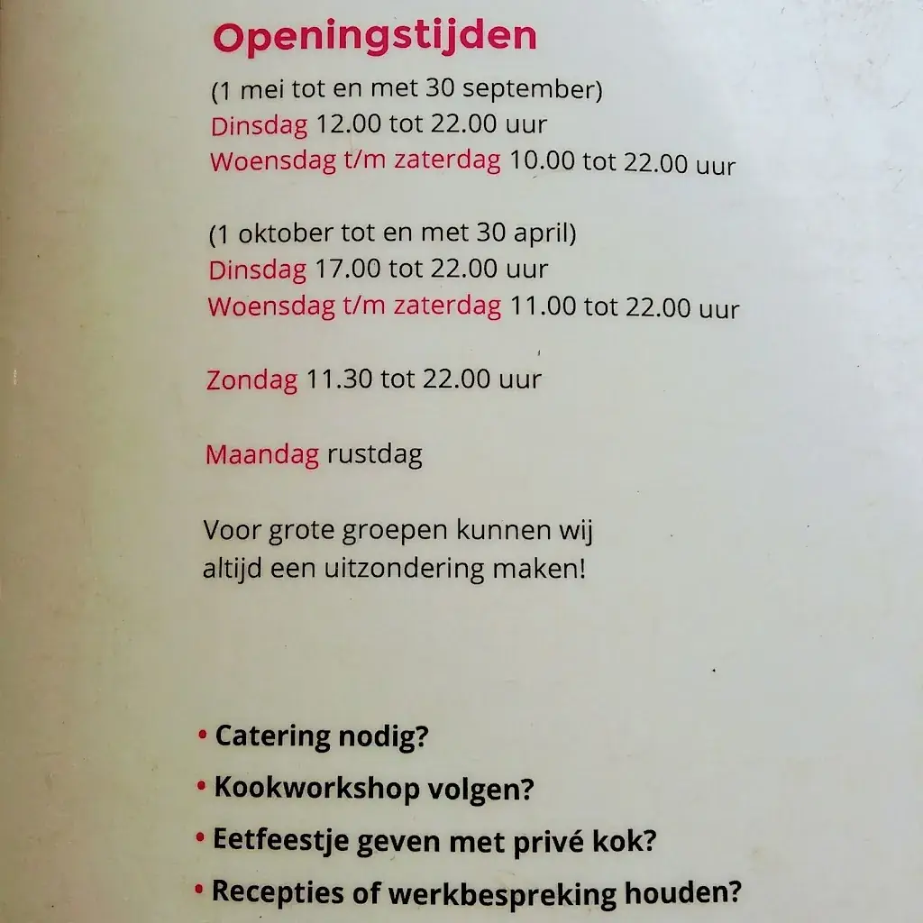 Menu_Grand Bistro de Rotonde_Vorden_image_4