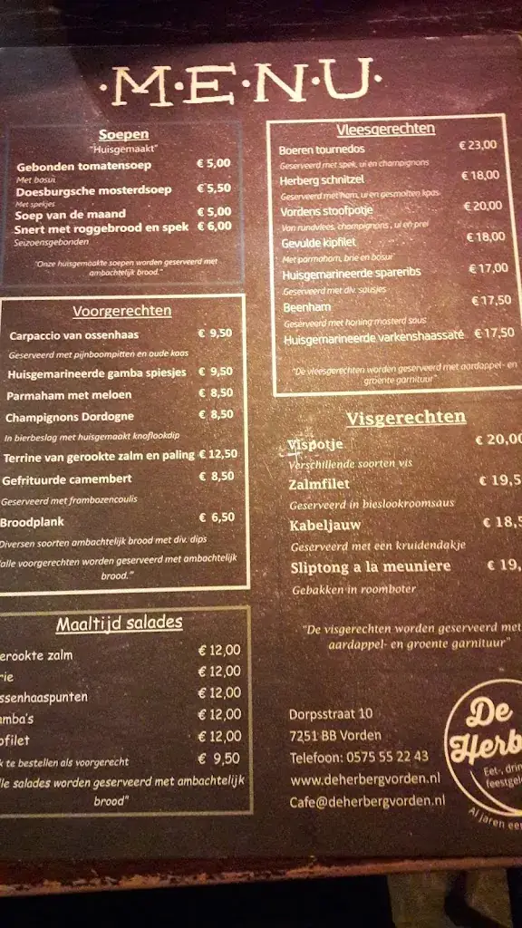 Menü_De Herberg_Vorden_Bild_1