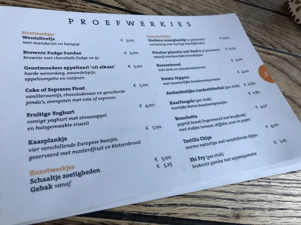 Menu_Grand Cafe The Master's House_Vorden_image_2