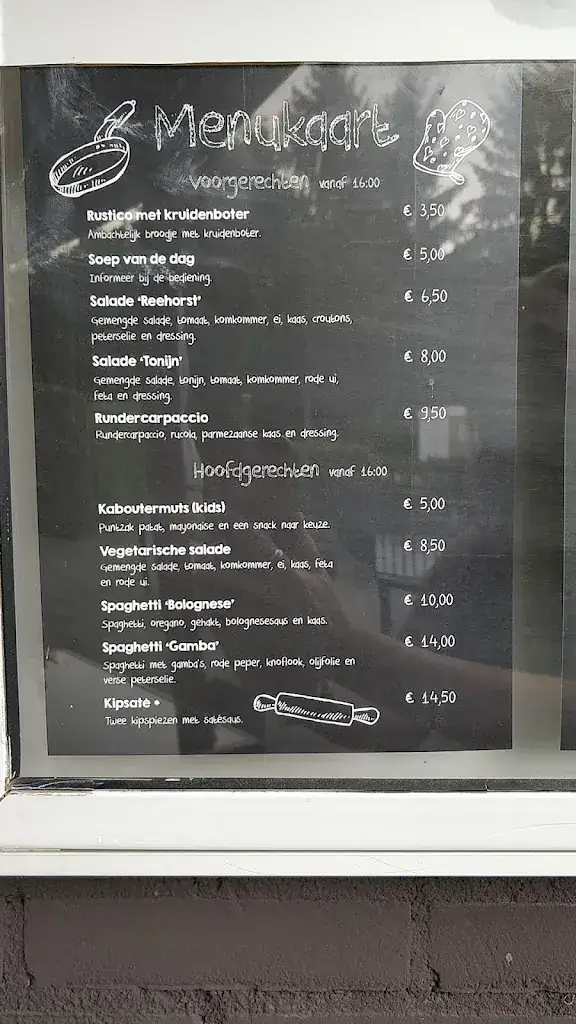 Menu_Bosrestaurant De Reehorst_Vorden_image_1