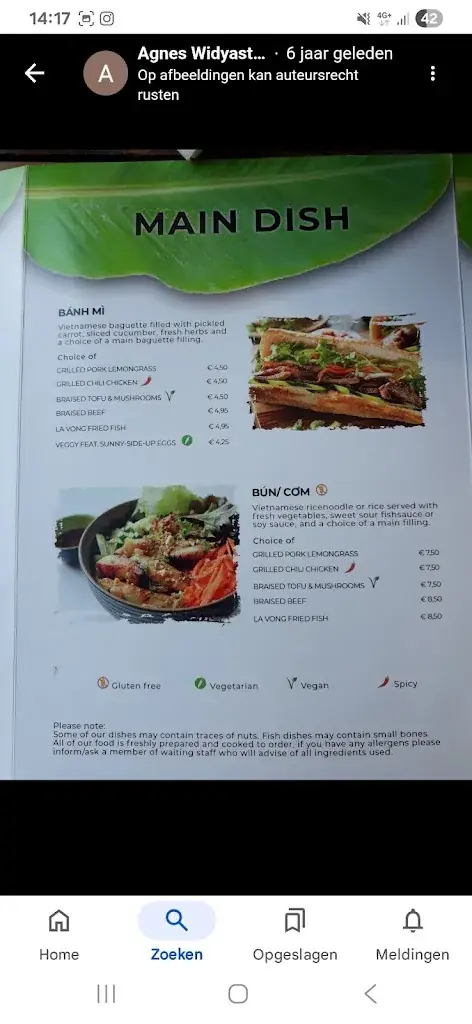 Menu_Xin Chào Wageningen - Saigon Street Food_Wageningen_image_2