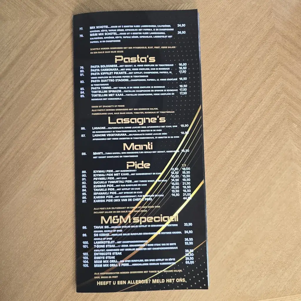 Menu_M&M Grillroom & Pizzeria Warnsveld Zutphen_Warnsveld_image_3