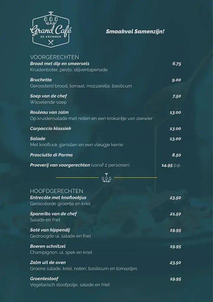 Menu_Grand café de kremmer_Gasselte_image_1