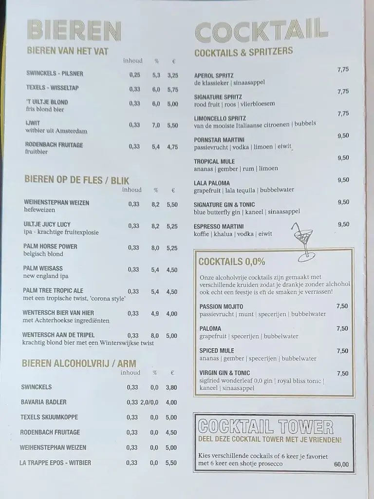 Menu_Restaurant De Zwaan_Winterswijk_image_1