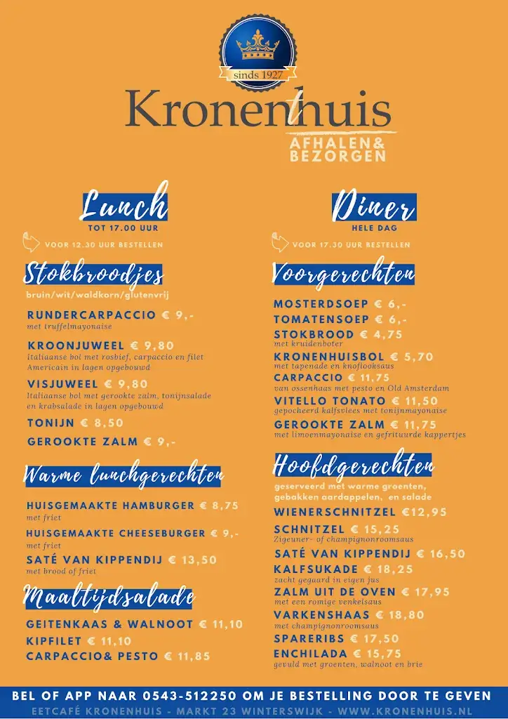 Menu_Restaurant Kronenhuis_Winterswijk_image_1