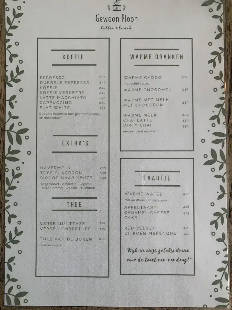 Menu_Restaurant Gewoon Ploon_Woudrichem_image_3