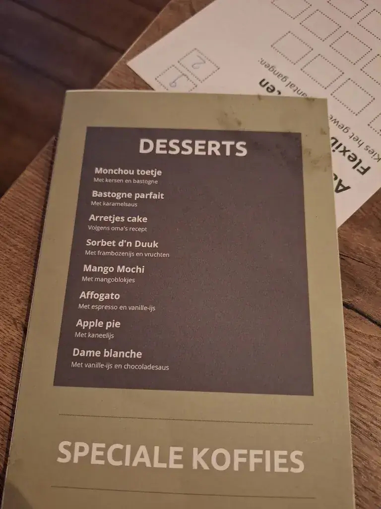 Menu_Bistro d'n Duuk_Aalst_image_1