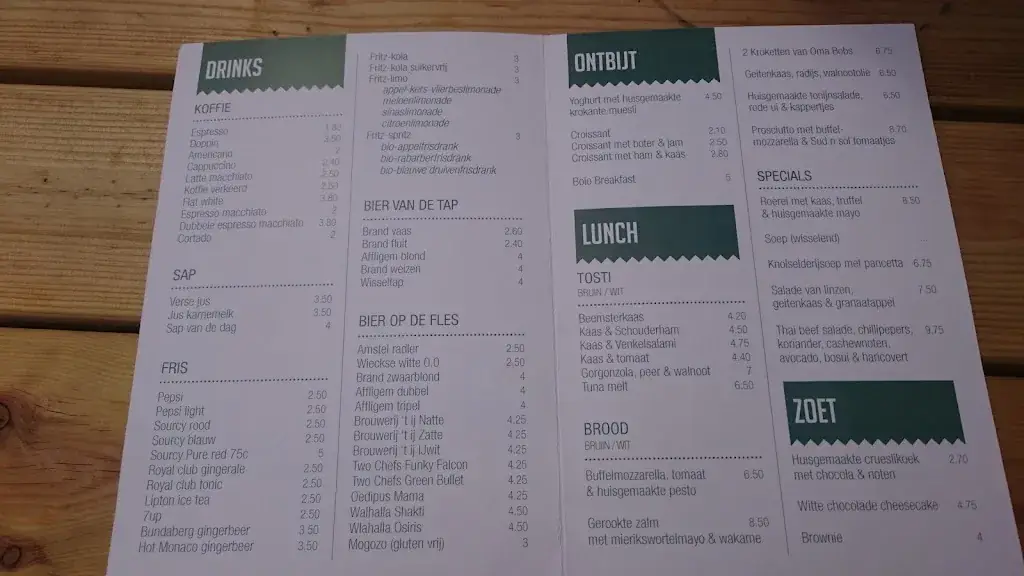 Menu_Wilde Westen_Amsterdam_image_1