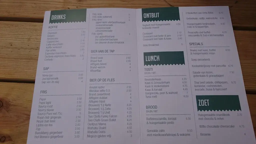 Menu_Wilde Westen_Amsterdam_image_2
