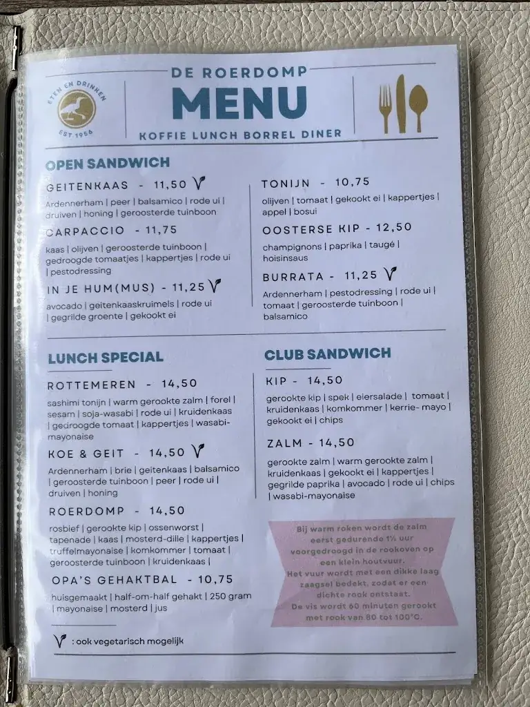 Menu_Eten & drinken de Roerdomp_Zevenhuizen_image_2