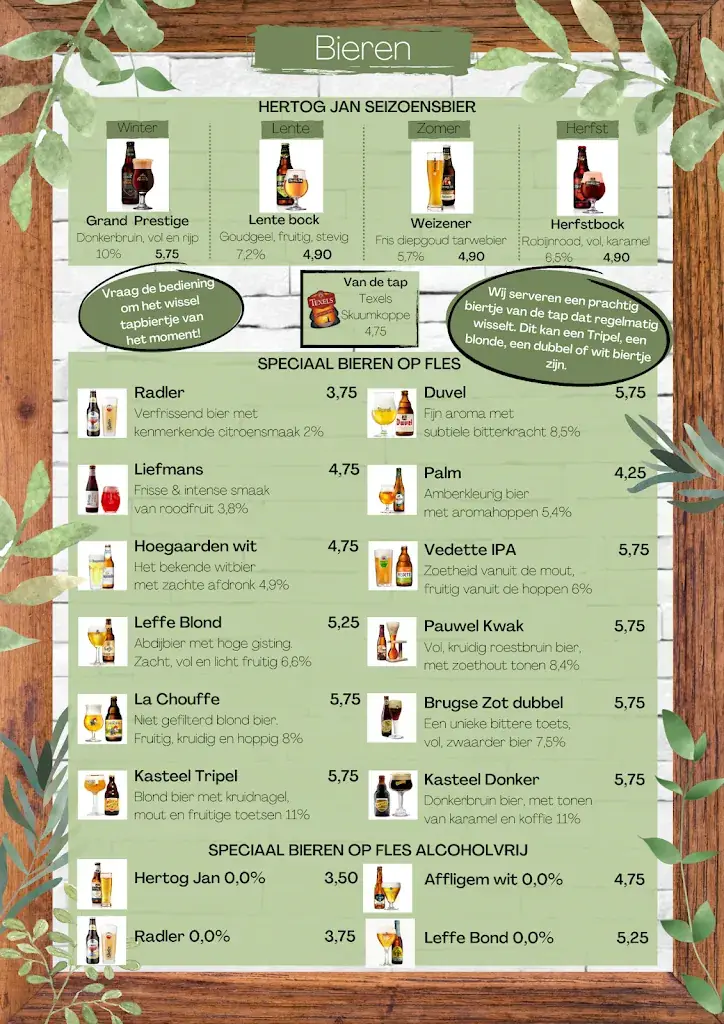 Menu_Brasserie 't Graanhuys_Zevenhuizen_image_1