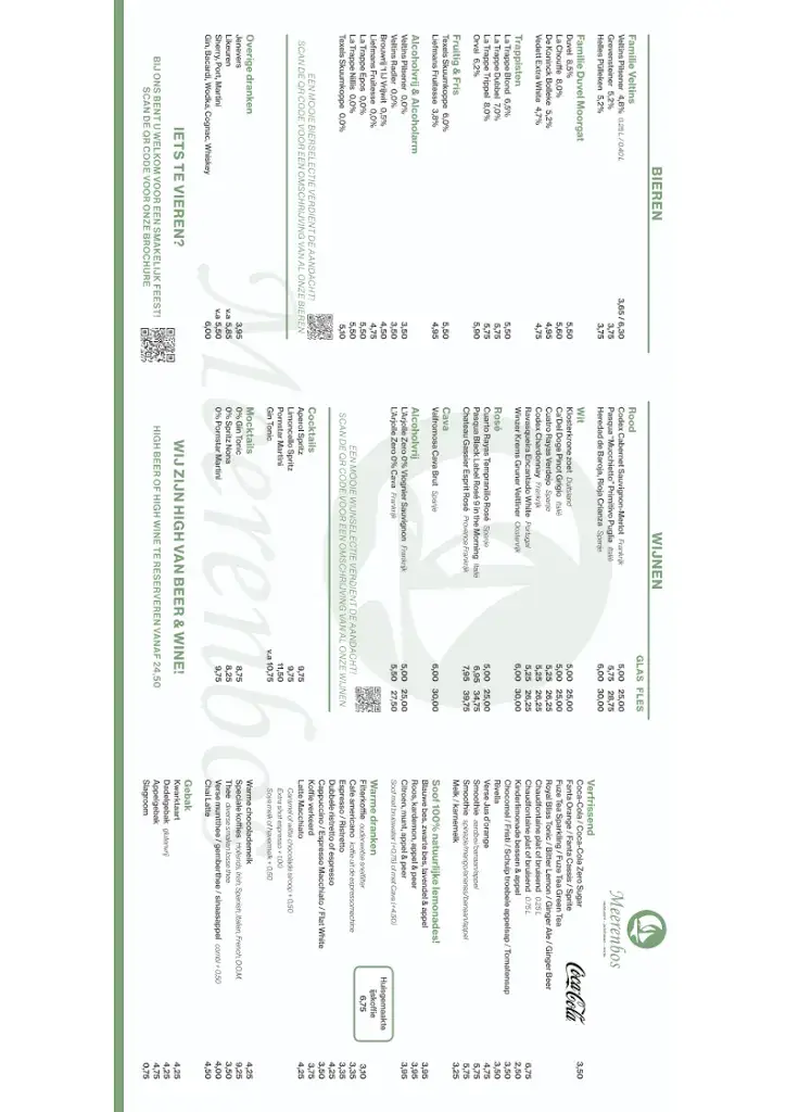 Menu_Restaurant Meerenbos_Bleiswijk_image_2