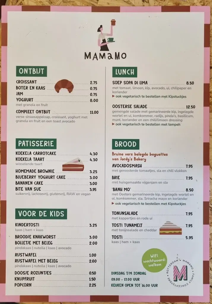 Menü_Mamamo Nesselande_Rotterdam_Bild_2