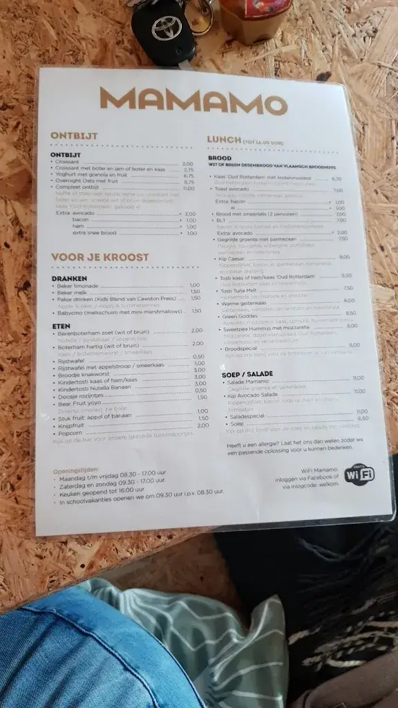 Menü_Mamamo Nesselande_Rotterdam_Bild_3