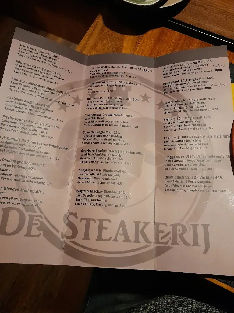 Menu_Het Drentse Steakhuis De Steakerij_Bellingwolde_imagen_1