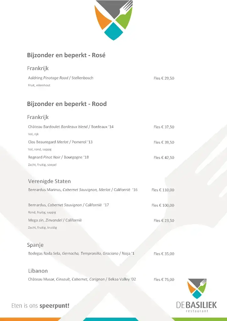 Menu_Restaurant De Basiliek_Appingedam_image_3