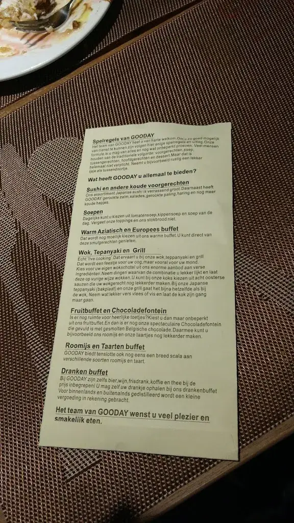 Menü_Restaurant Gooday_Appingedam_Bild_2