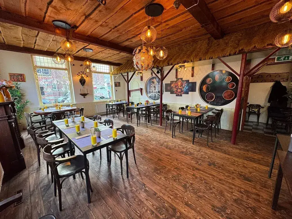 De keuken van India restaurant in Appingedam
