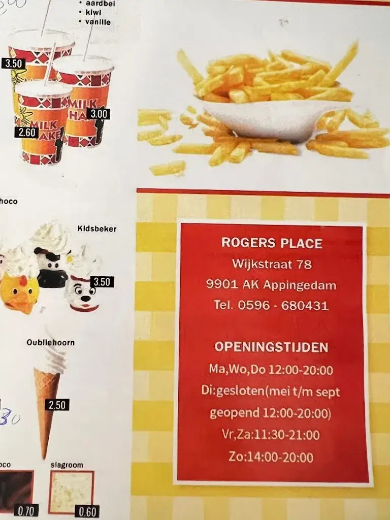 Menu_Cafetaria Rogers Place_Appingedam_image_4