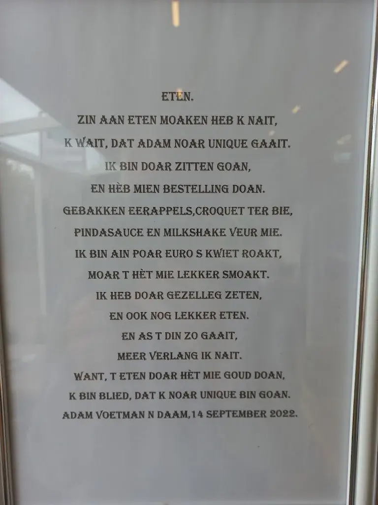 Menu_Cafetaria Unique_Appingedam_image_1