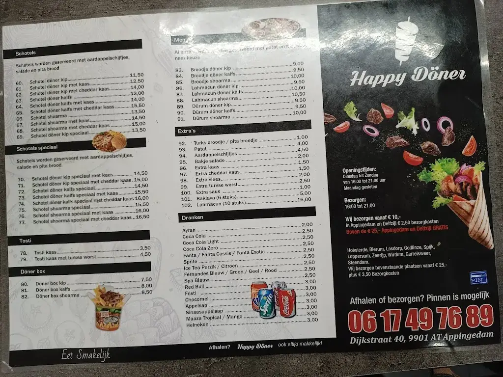 Menu_Happy döner_Appingedam_image_1