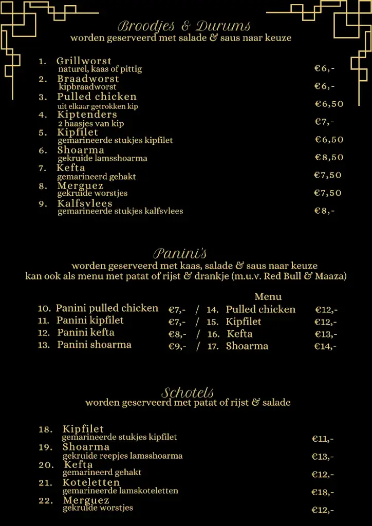 Menu_Le Délice Grill_Groningen_image_2