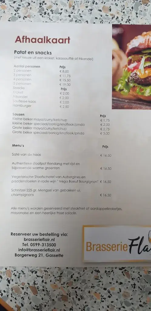 Menu_Brasserie Flair_Groningen_image_1